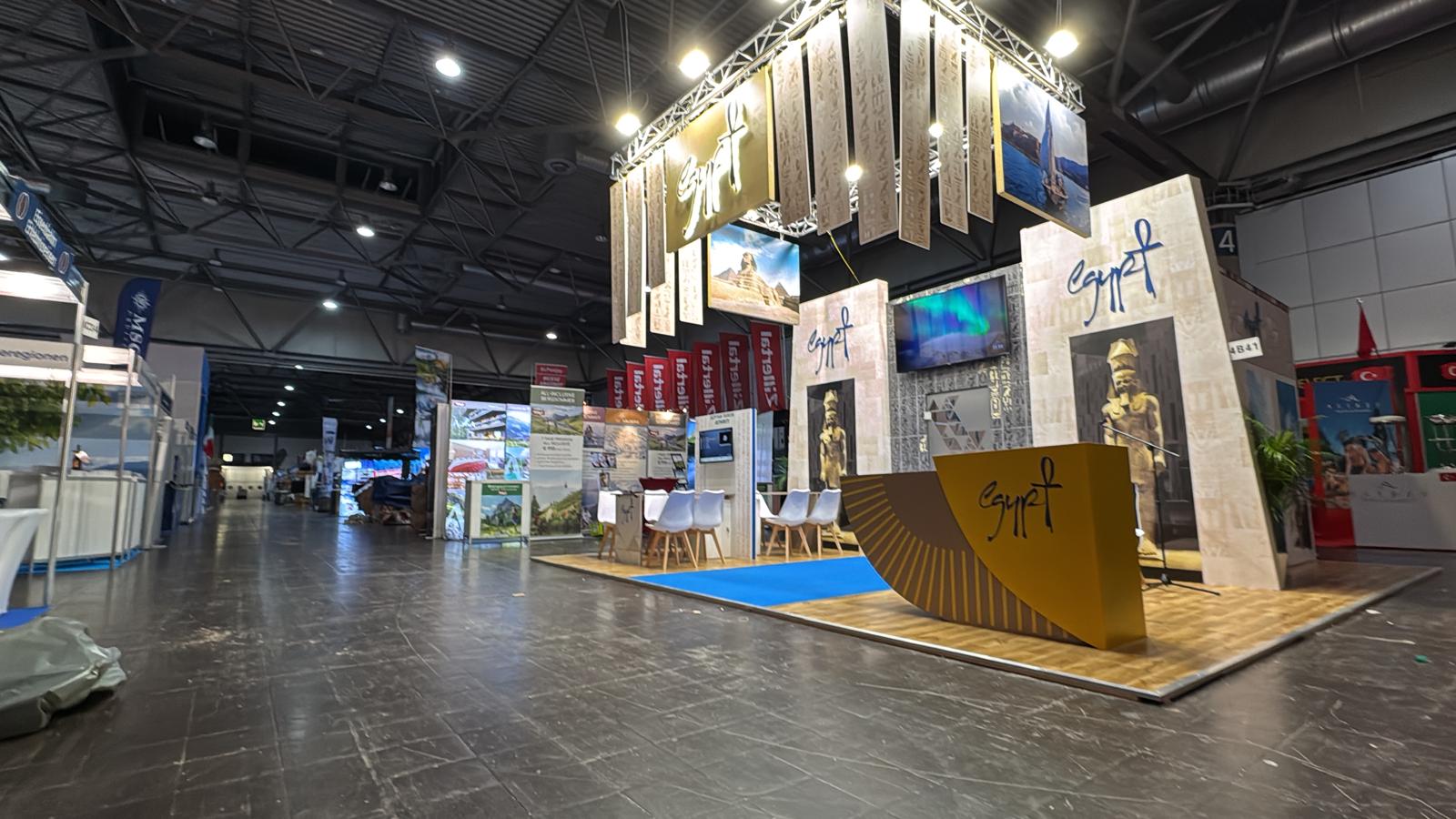 Egypt tourism pavilion at Fitur Madrid