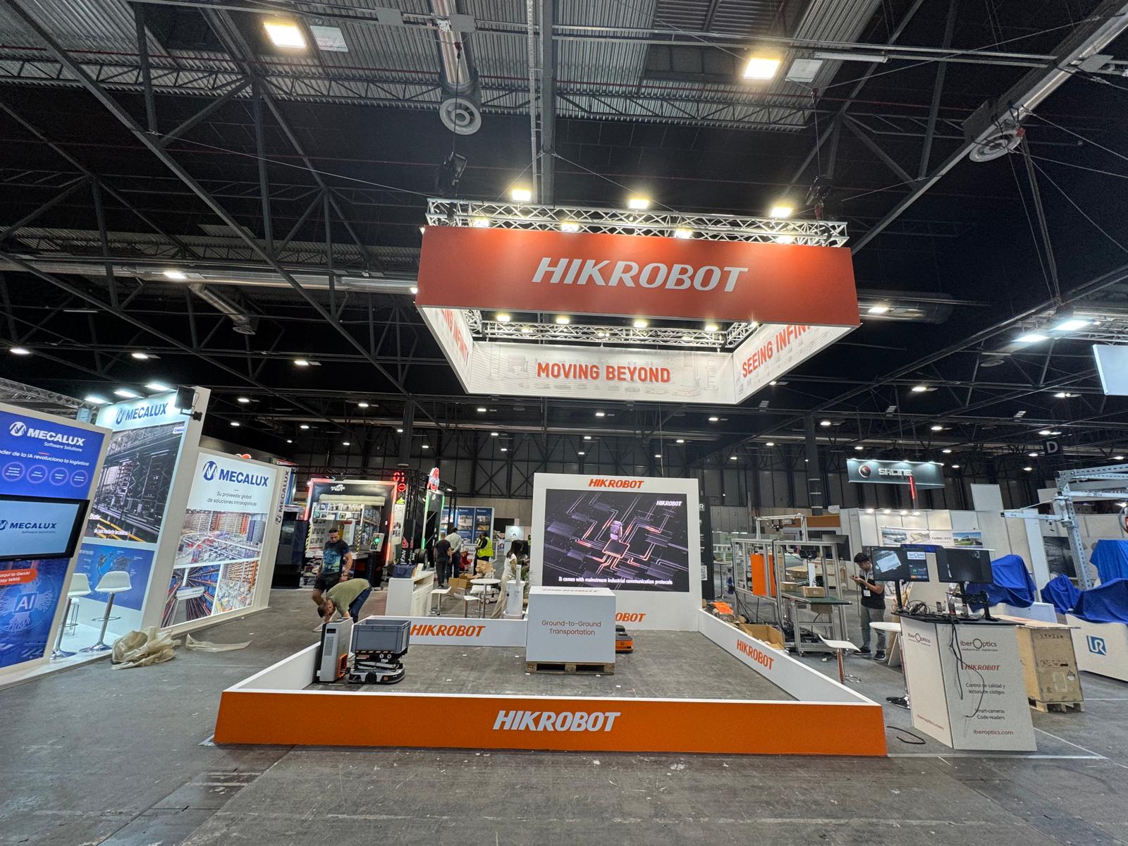 HIKROBOT stand at Logistics and Automation Madrid
